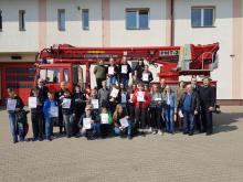 Eliminacje powiatowe XLII Ogólnopolskiego Turnieju Wiedzy Pożarniczej „Młodzież Zapobiega Pożarom”
