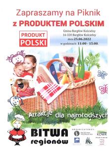 Zapraszamy na Piknik z Produktem Polskim